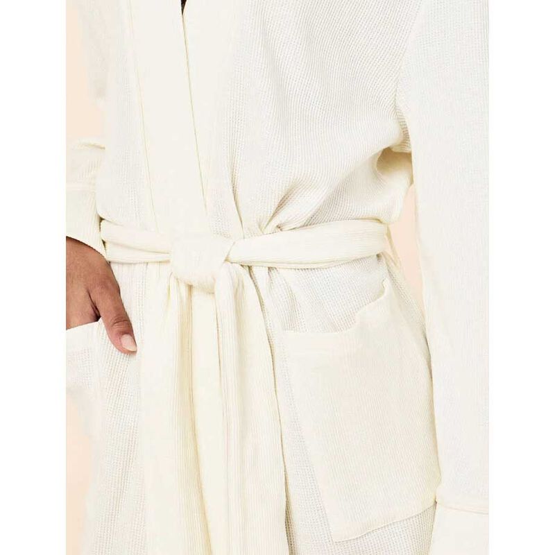 Papinelle Claire Soft Cotton Waffle Maxi Robe image number 2